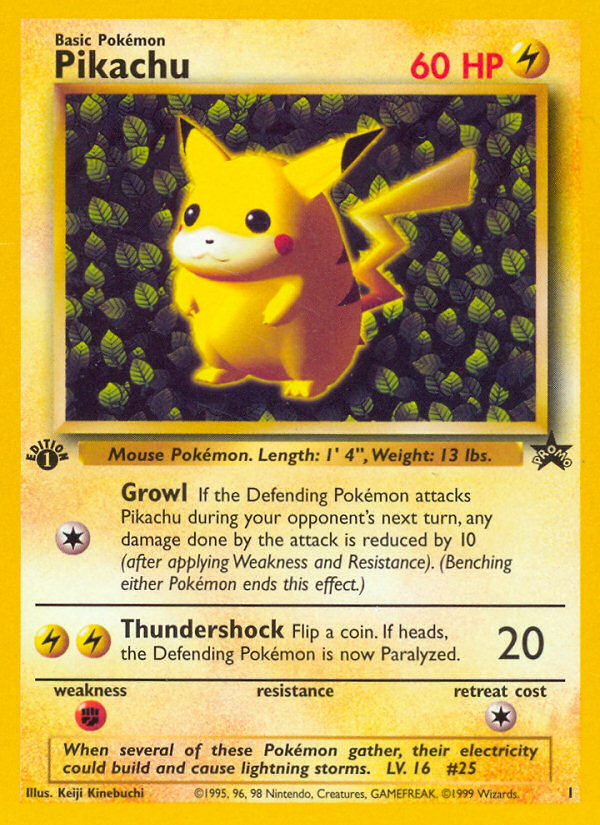 Pikachu (Black Star Promo)