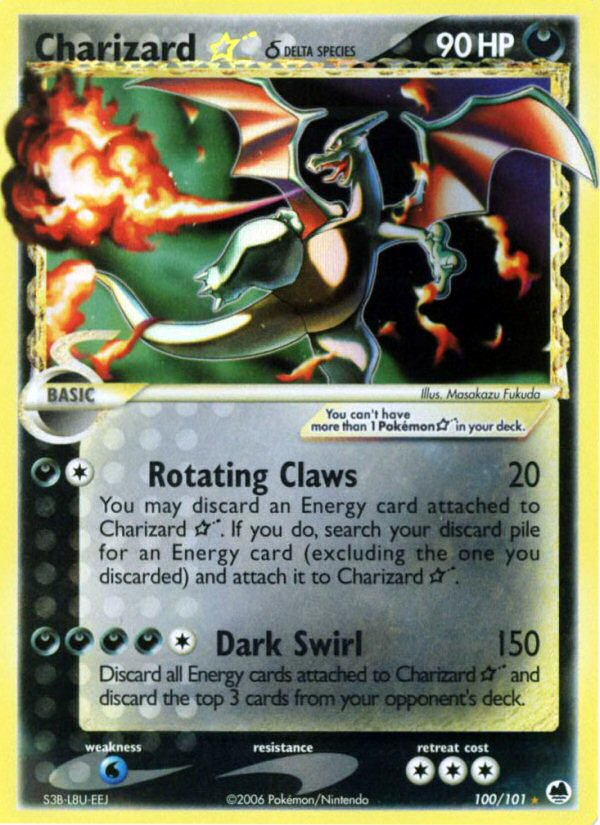 Charizard Gold Star (Delta Species)